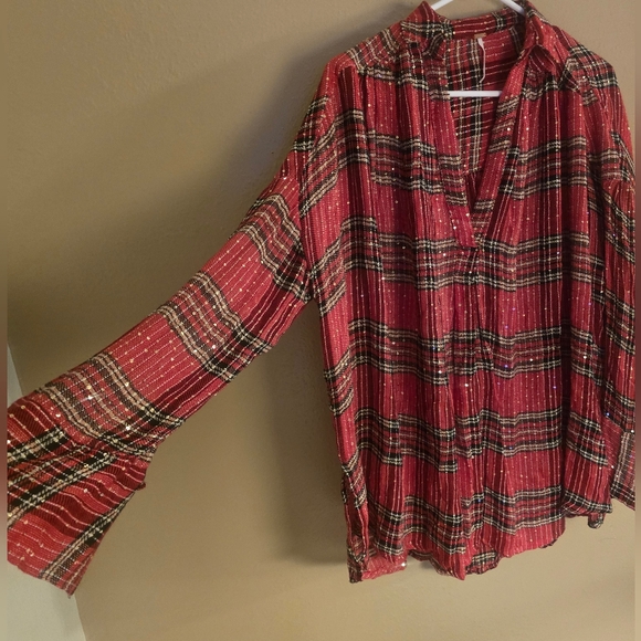 Free People fearless love pullover top Retail: $128 XS - Picture 2 of 9